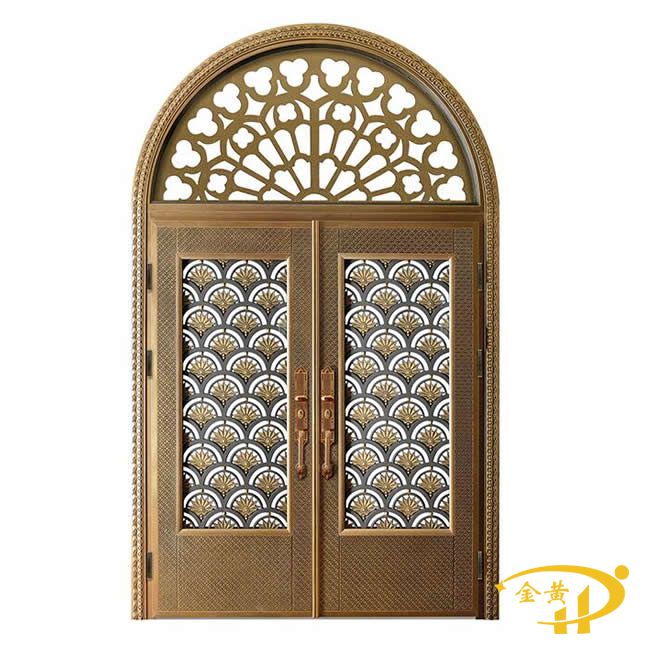 圓弧玻璃鑄鋁門(mén)